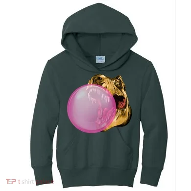 Bubble Gum T-Rex Kids Hoodie