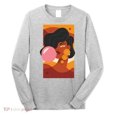 Bubblegum Girl Long Sleeve Shirt