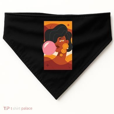 Bubblegum Girl USA-Made Doggie Bandana