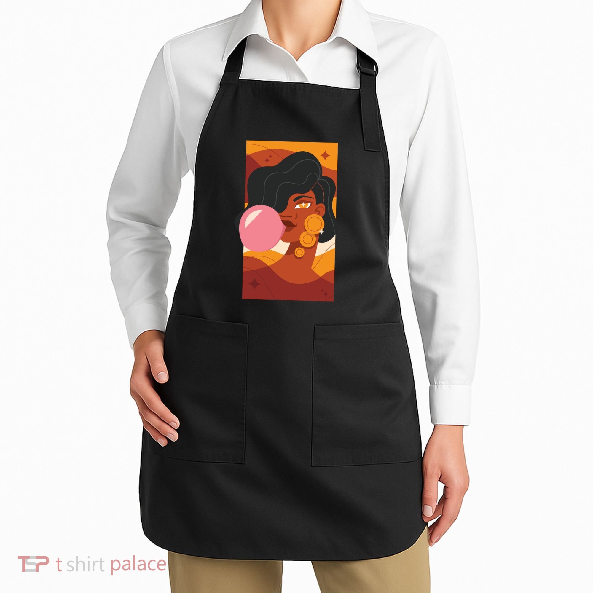 Bubblegum Girl Apron