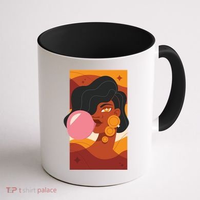 Bubblegum Girl Coffee Mug back