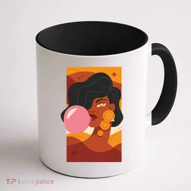 Bubblegum Girl Coffee Mug back