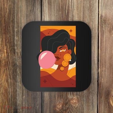 Bubblegum Girl Coaster