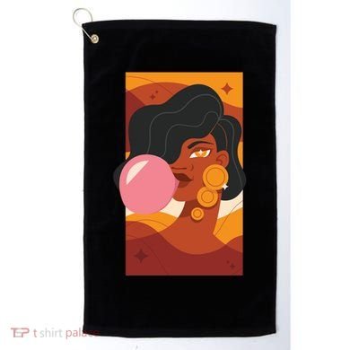 Bubblegum Girl Golf Towel