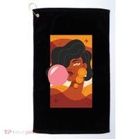 Bubblegum Girl Golf Towel thumb 0