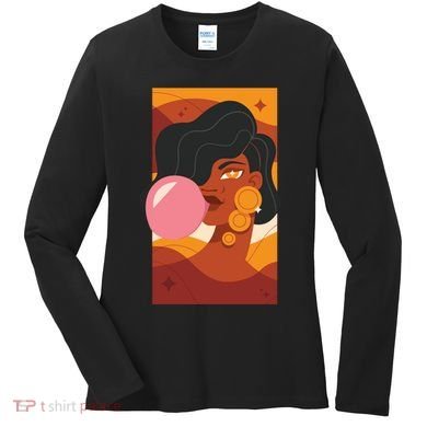 Bubblegum Girl Women's Long Sleeve Shirt