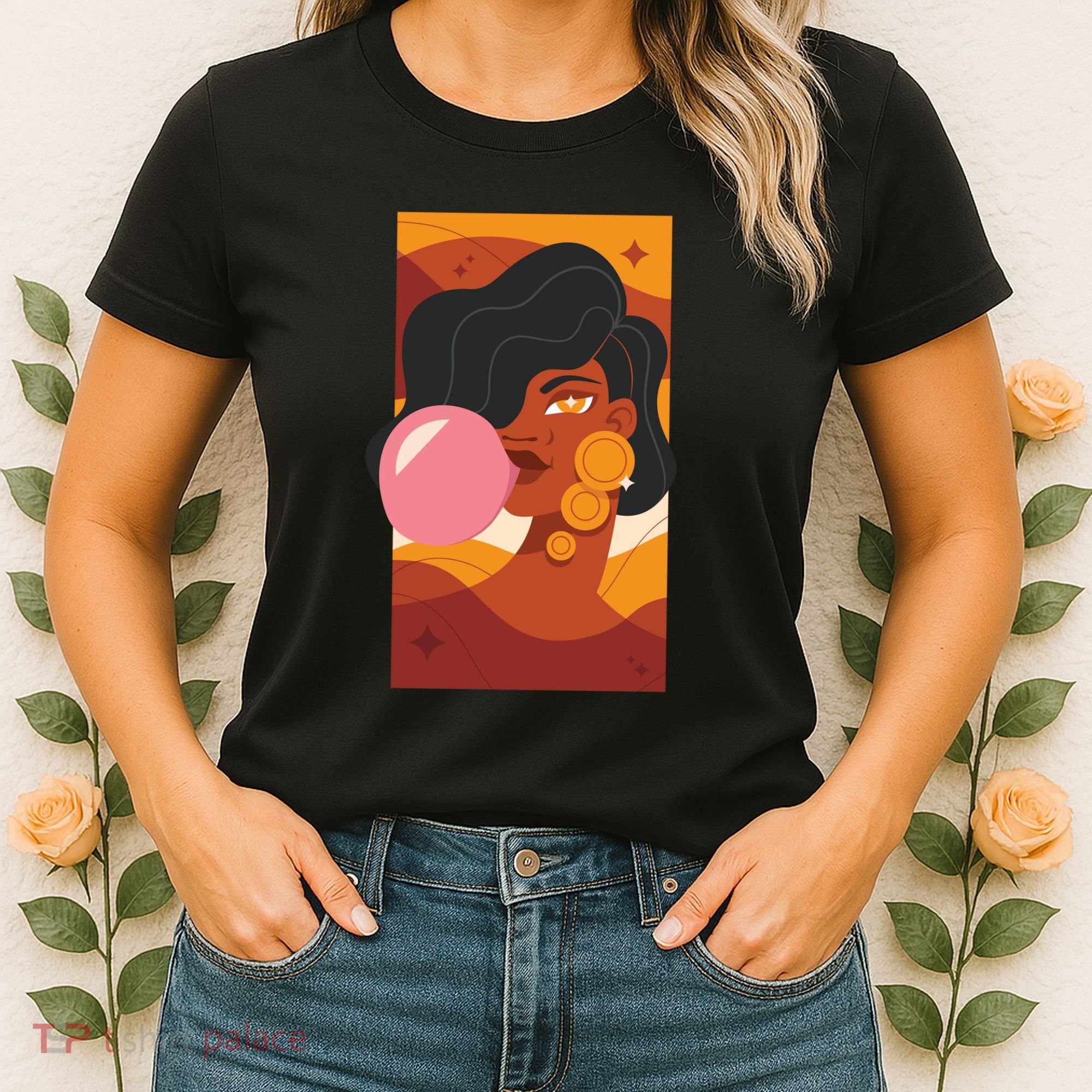 Bubblegum Girl Women's T-Shirt