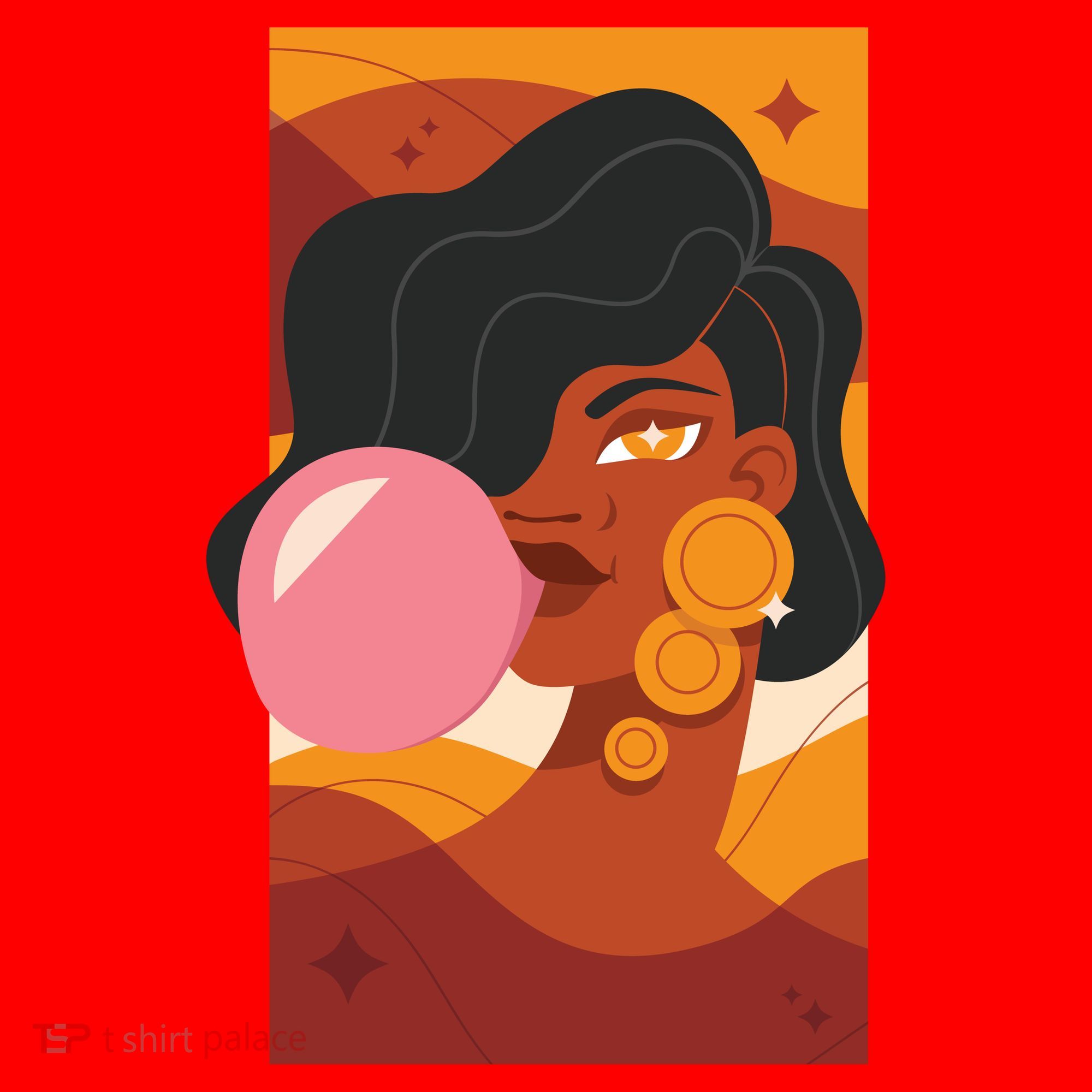 Bubblegum Girl Santa Hat