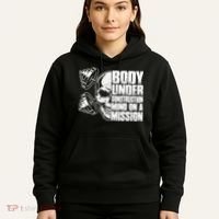 Body Under Construction Mind On A Mission Fitness Lovers Hoodie thumb 5
