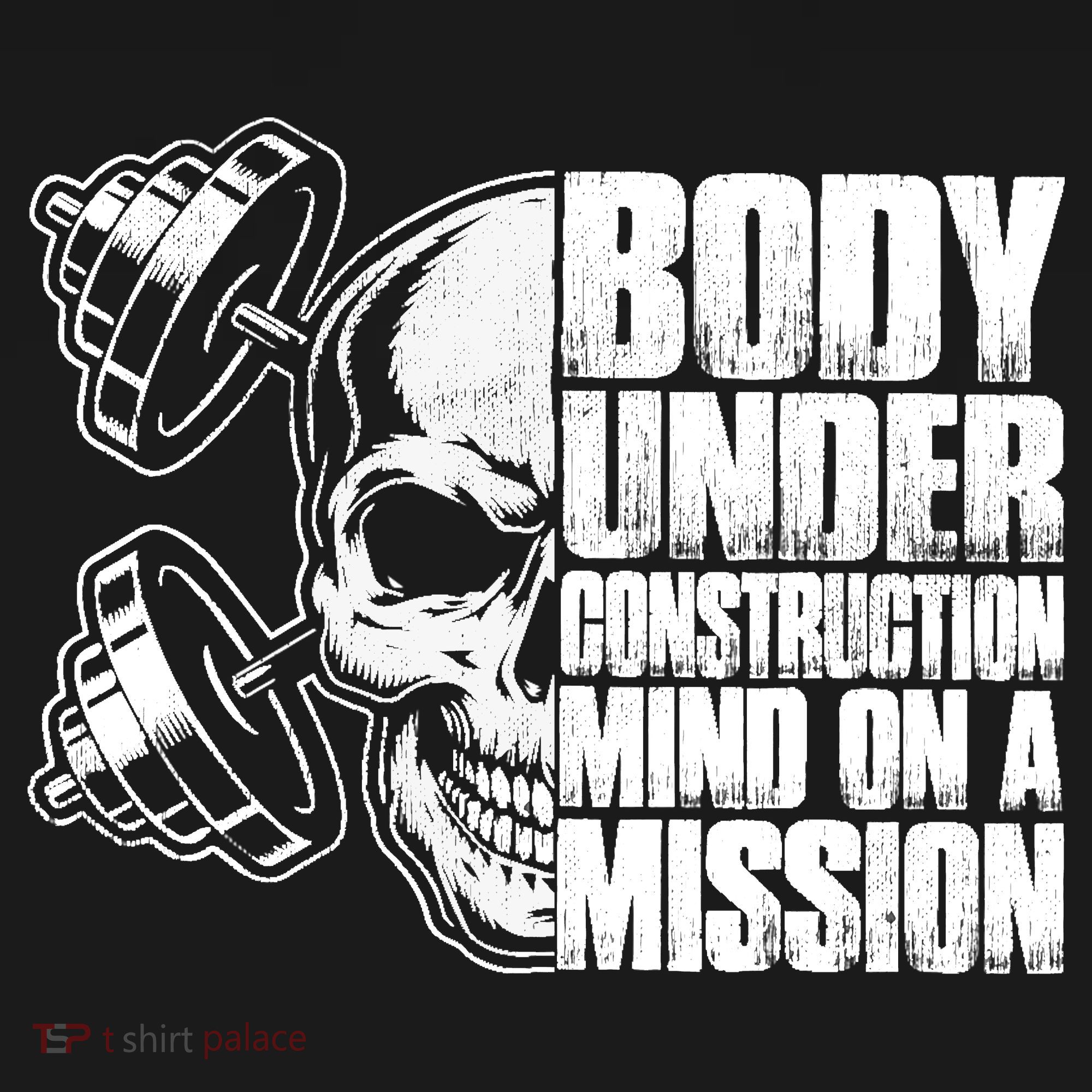 Body Under Construction Mind On A Mission Fitness Lovers Women's Hoodie