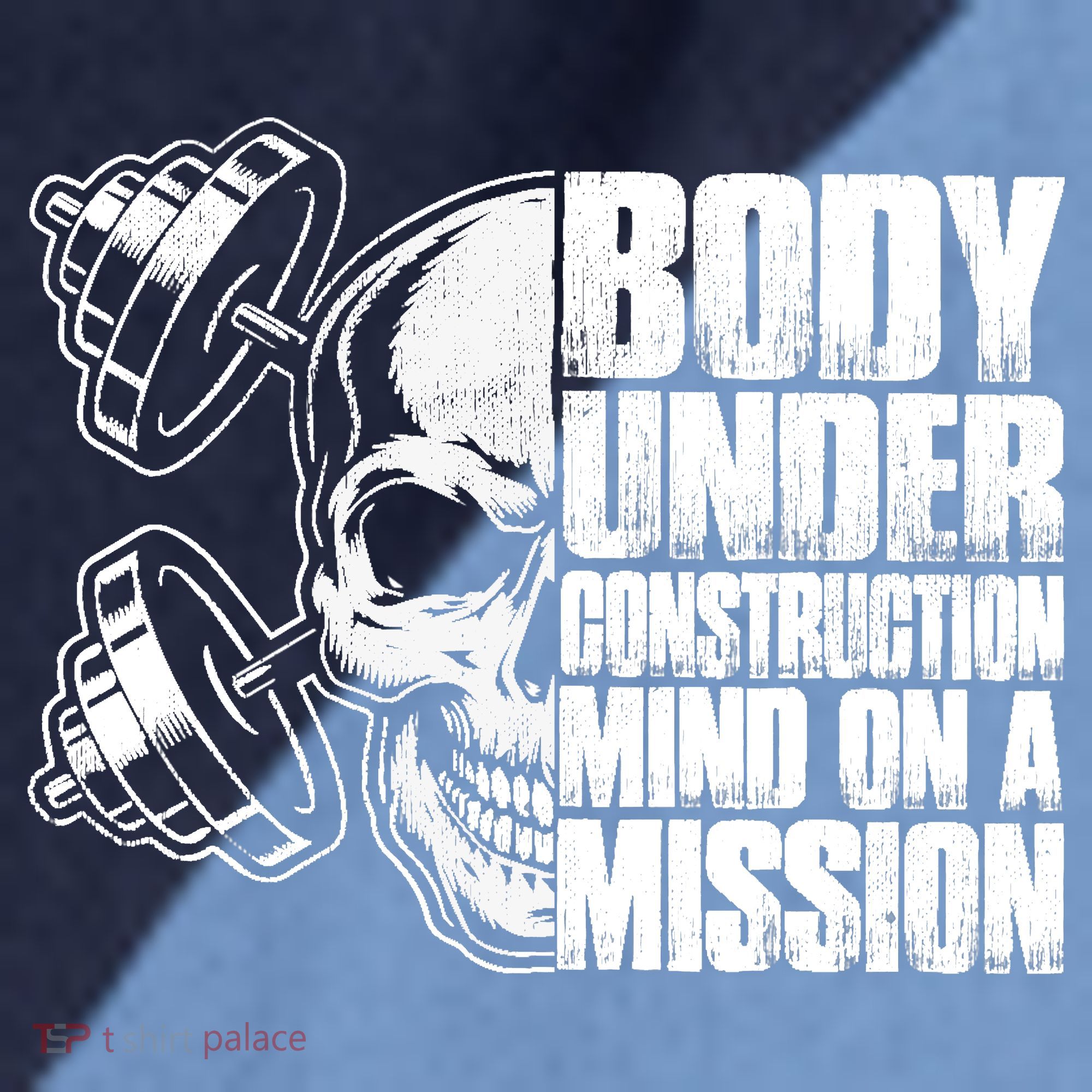 Body Under Construction Mind On A Mission Fitness Lovers Raglan Baseball Sleeve Shirt