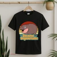 Become Ungovernable Cute Baby Hippo Moo Deng Funny Saying T-Shirt thumb 2