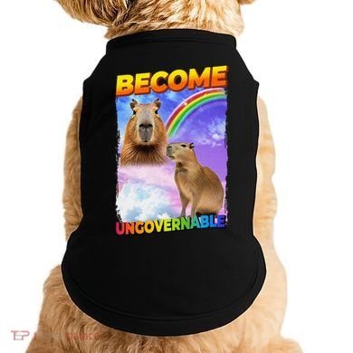 Become Ungovernable Capybara Capibara Pop Culture Doggie Tank