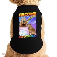 Become Ungovernable Capybara Capibara Pop Culture Doggie Tank thumb 0