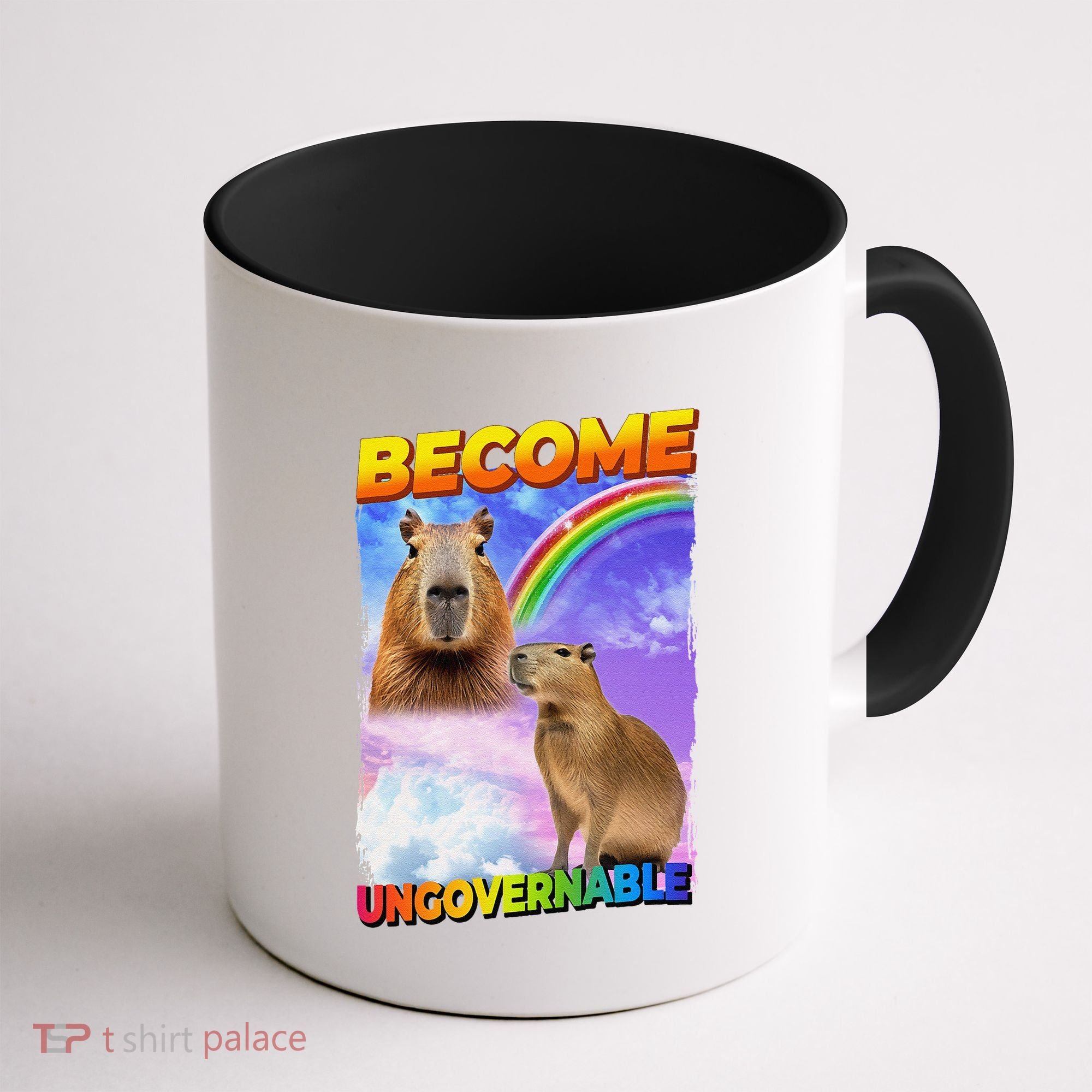Become Ungovernable Capybara Capibara Pop Culture Coffee Mug