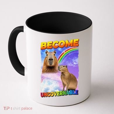 Become Ungovernable Capybara Capibara Pop Culture Coffee Mug