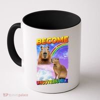 Become Ungovernable Capybara Capibara Pop Culture Coffee Mug thumb 0