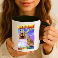 Become Ungovernable Capybara Capibara Pop Culture Coffee Mug thumb 3