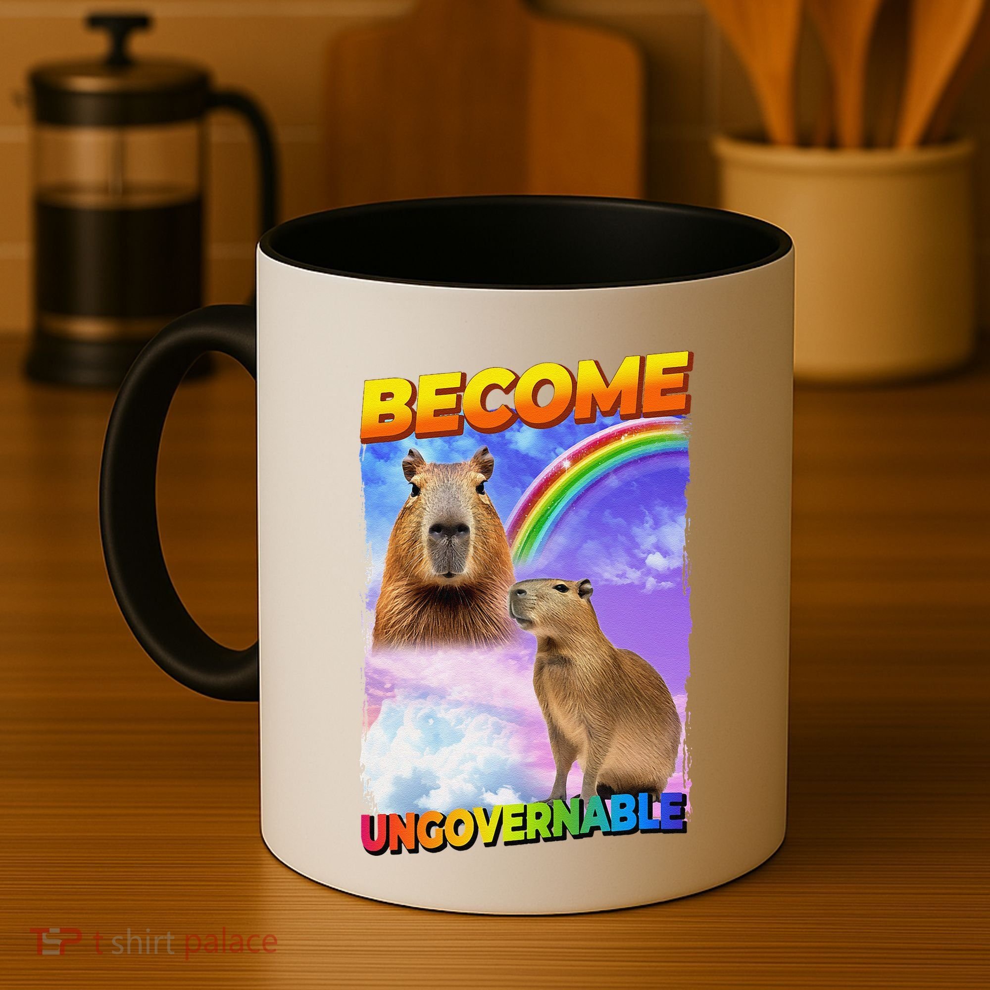 Become Ungovernable Capybara Capibara Pop Culture Coffee Mug