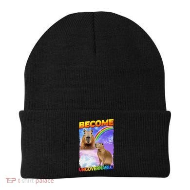 Become Ungovernable Capybara Capibara Pop Culture Beanie