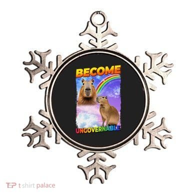 Become Ungovernable Capybara Capibara Pop Culture Ornament
