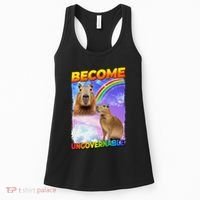 Become Ungovernable Capybara Capibara Pop Culture Women's Tank Top thumb 0