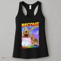 Become Ungovernable Capybara Capibara Pop Culture Women's Tank Top thumb 3