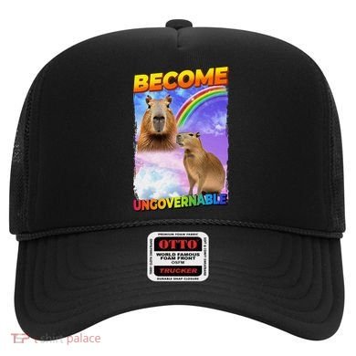 Become Ungovernable Capybara Capibara Pop Culture Hat