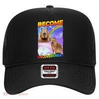Become Ungovernable Capybara Capibara Pop Culture Hat thumb 0