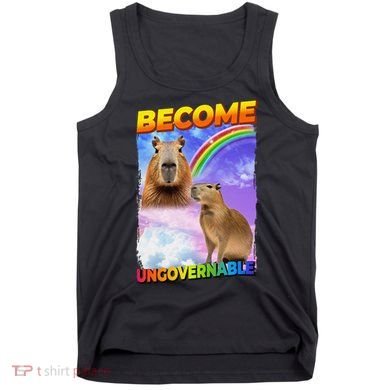Become Ungovernable Capybara Capibara Pop Culture Tank Top