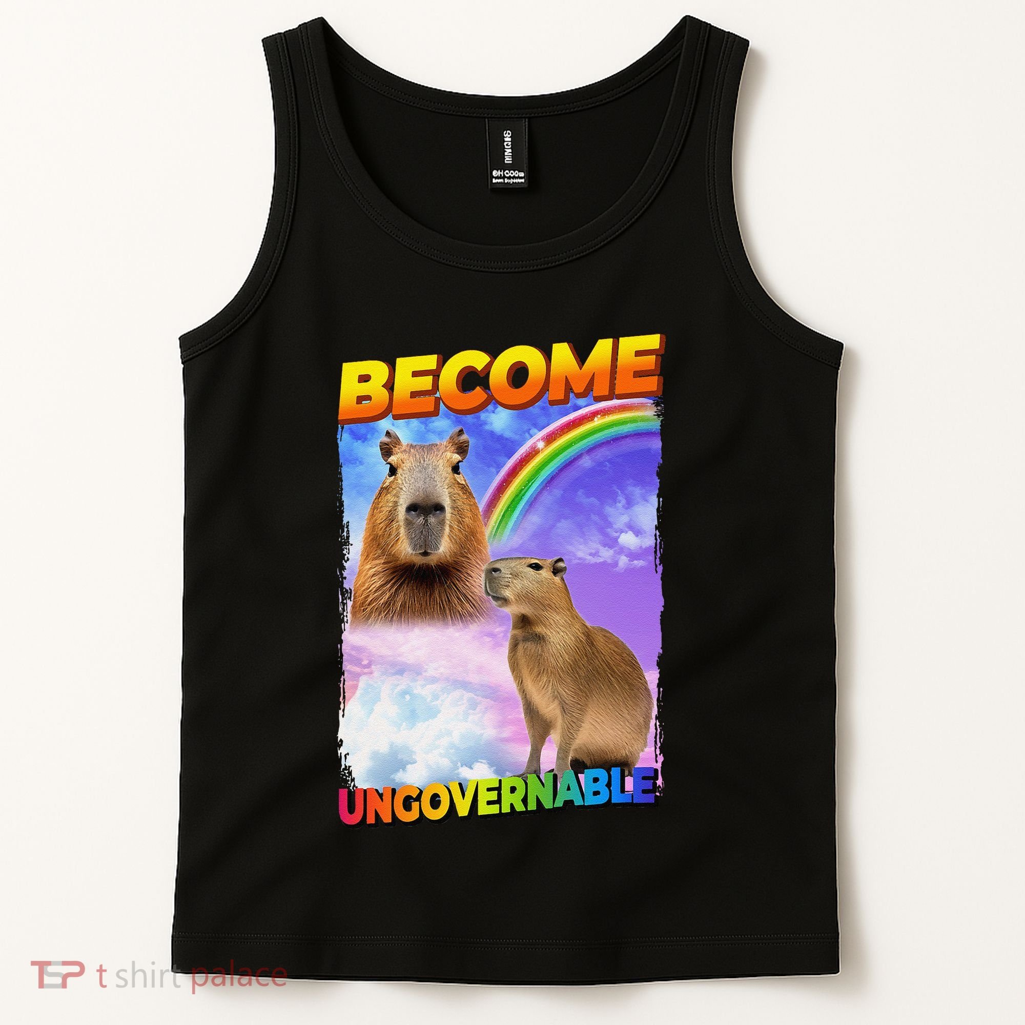 Become Ungovernable Capybara Capibara Pop Culture Tank Top