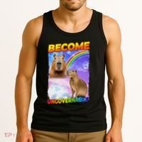 Become Ungovernable Capybara Capibara Pop Culture Tank Top thumb 3