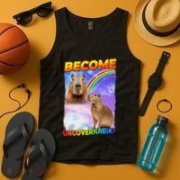 Become Ungovernable Capybara Capibara Pop Culture Tank Top thumb 4