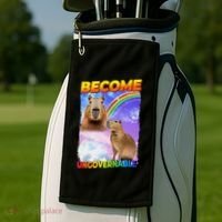 Become Ungovernable Capybara Capibara Pop Culture Golf Towel thumb 2