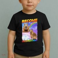 Become Ungovernable Capybara Capibara Pop Culture Toddler T-Shirt thumb 2