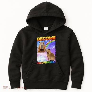 Become Ungovernable Capybara Capibara Pop Culture Kids Hoodie