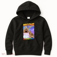 Become Ungovernable Capybara Capibara Pop Culture Kids Hoodie thumb 0