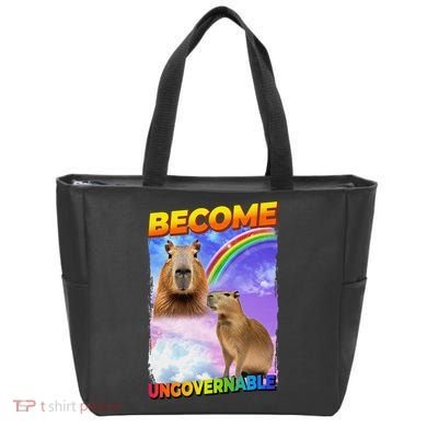 Become Ungovernable Capybara Capibara Pop Culture Bag