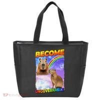 Become Ungovernable Capybara Capibara Pop Culture Tote Bag thumb 0
