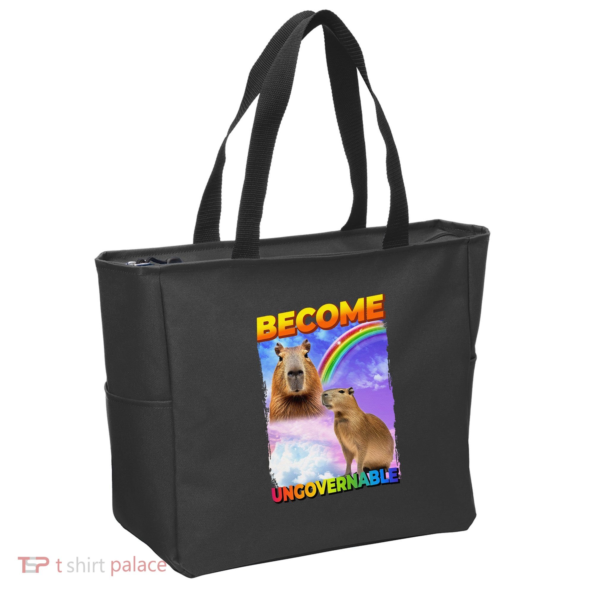Become Ungovernable Capybara Capibara Pop Culture Tote Bag