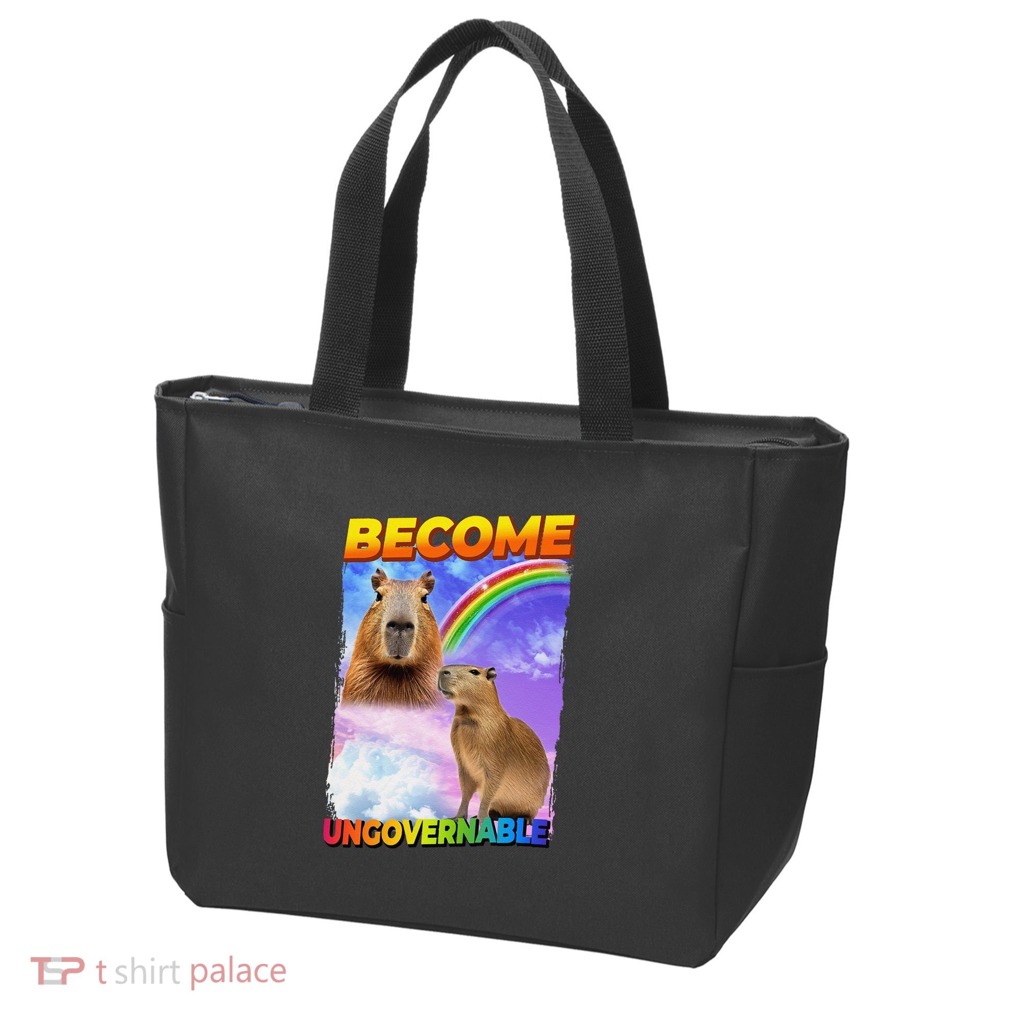 Become Ungovernable Capybara Capibara Pop Culture Tote Bag