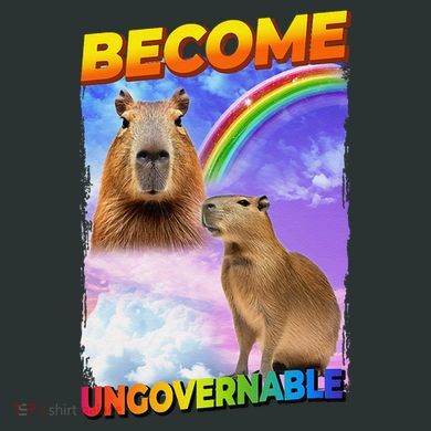 Become Ungovernable Capybara Capibara Pop Culture Infant Baby Jersey Bodysuit