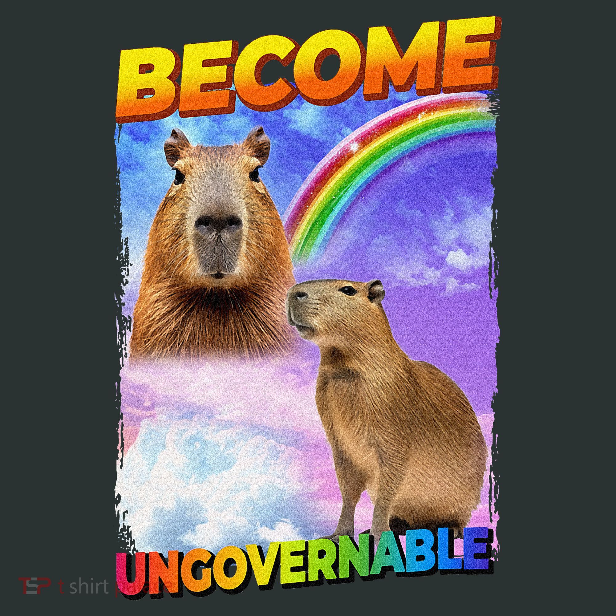Become Ungovernable Capybara Capibara Pop Culture Infant Baby Jersey Bodysuit