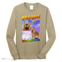 Become Ungovernable Capybara Capibara Pop Culture Long Sleeve Shirt thumb 0