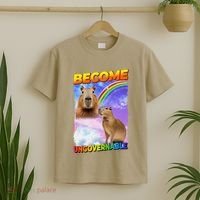 Become Ungovernable Capybara Capibara Pop Culture T-Shirt thumb 2