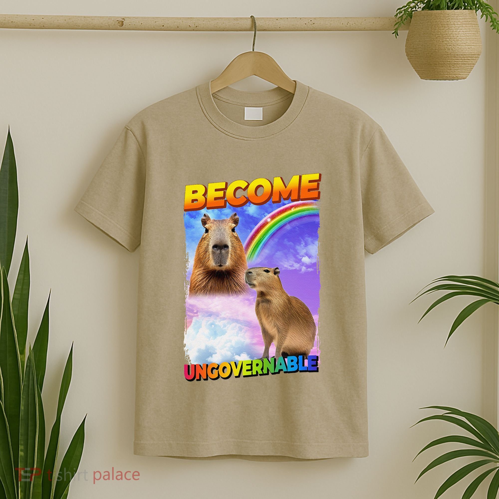 Become Ungovernable Capybara Capibara Pop Culture T-Shirt