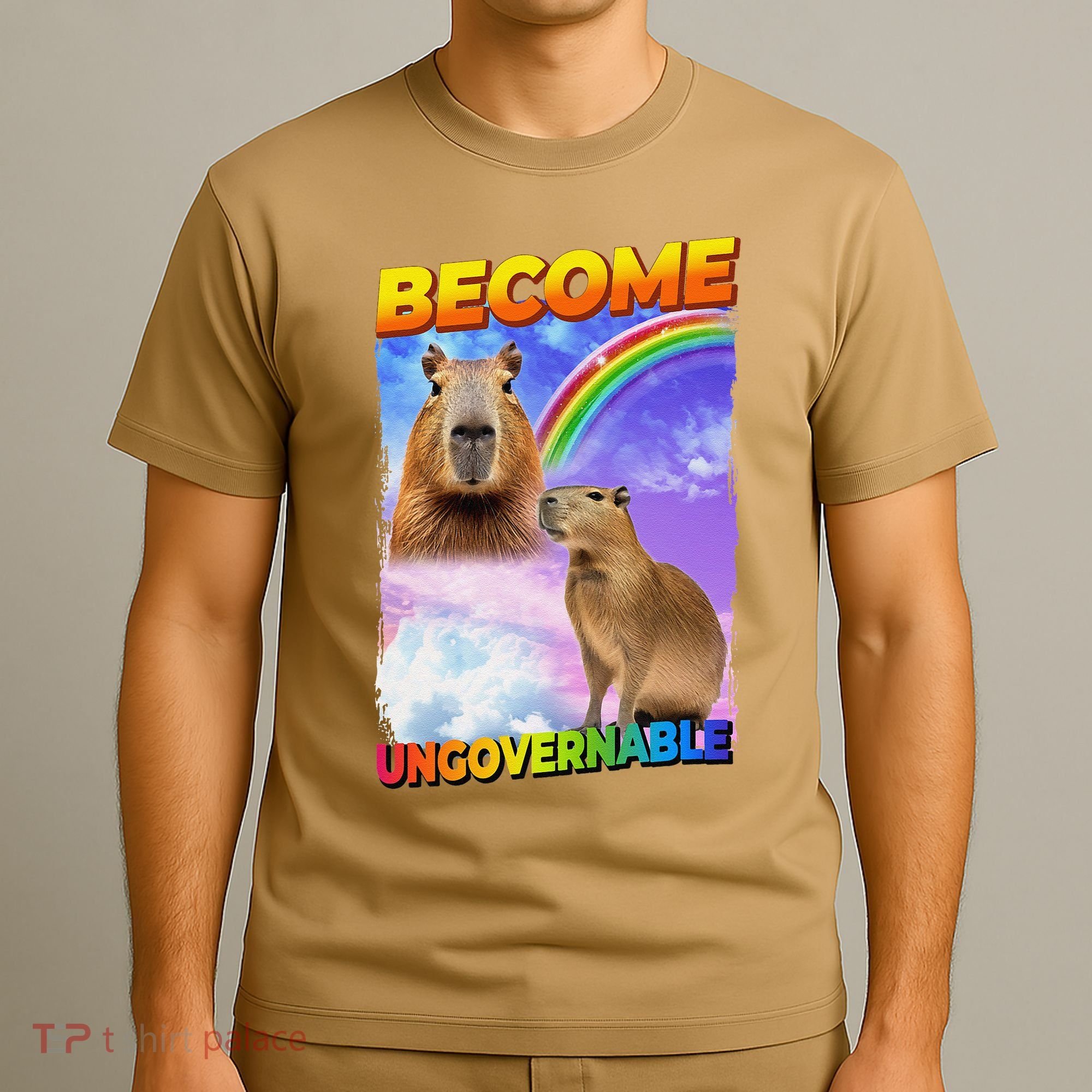 Become Ungovernable Capybara Capibara Pop Culture T-Shirt