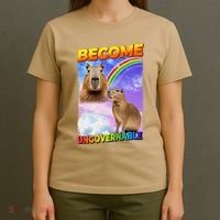 Become Ungovernable Capybara Capibara Pop Culture T-Shirt thumb 4