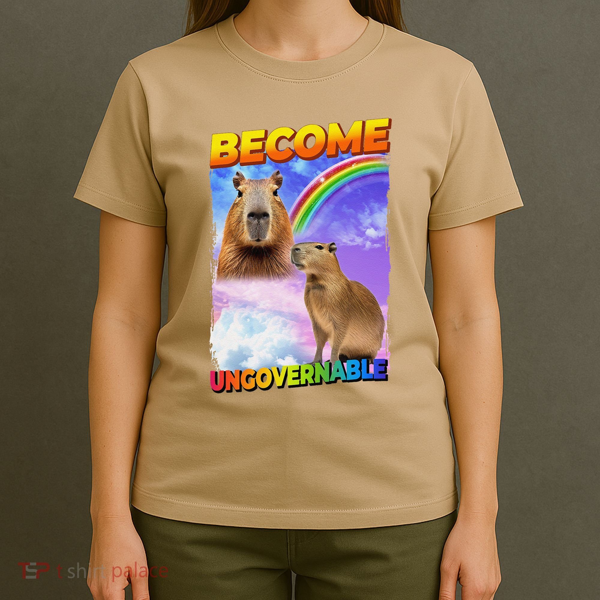 Become Ungovernable Capybara Capibara Pop Culture T-Shirt
