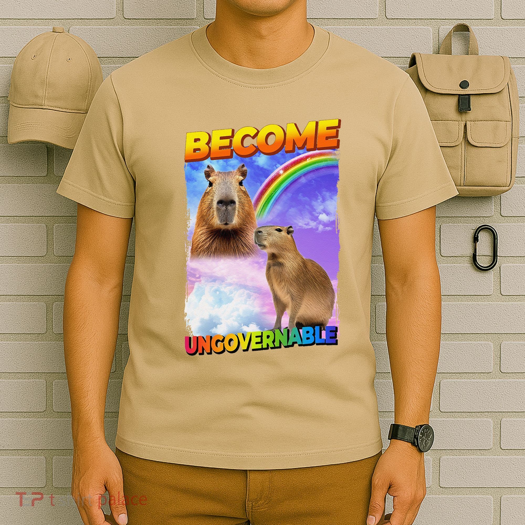Become Ungovernable Capybara Capibara Pop Culture T-Shirt